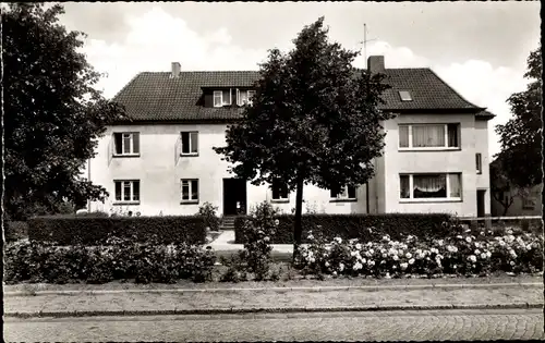 Ak Bad Bramstedt in Holstein, Pension Hauschildt, Außenansicht