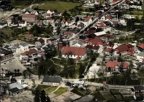 Ak Bornhöved in Holstein, Fliegeraufnahme