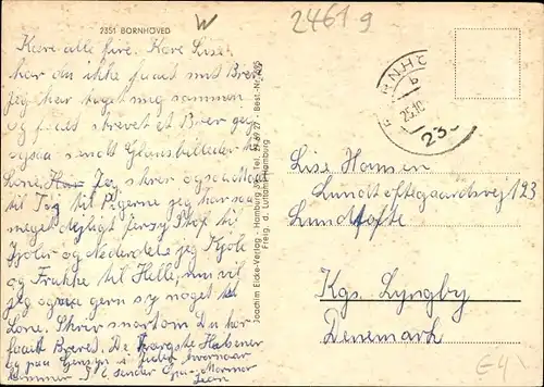 Ak Bornhöved in Holstein, Fliegeraufnahme