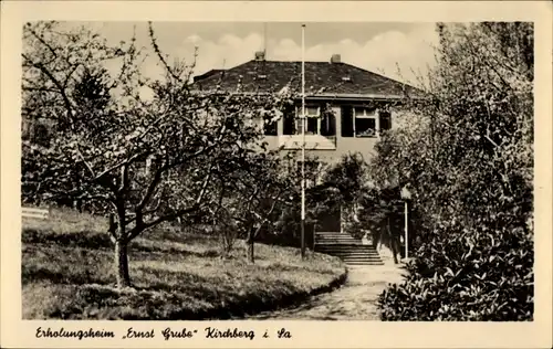 Ak Kirchberg in Sachsen, Erholungsheim Ernst Grube