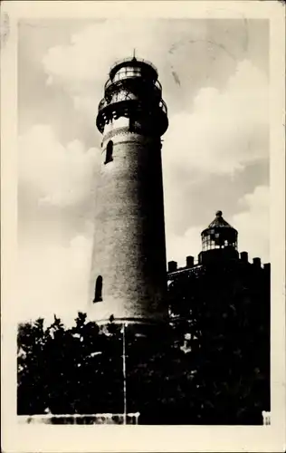 Foto Ak Arkona Putgarten auf Rügen, Leuchtturm
