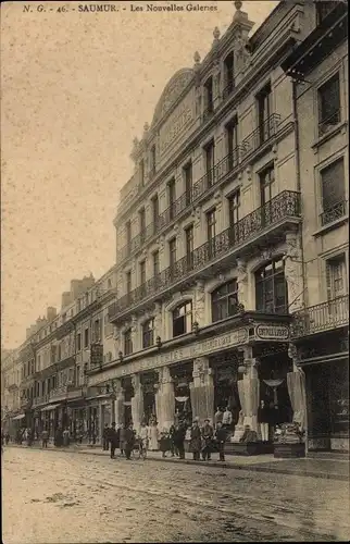 Ak Saumur Maine et Loire, Les Nouvelles Galeries