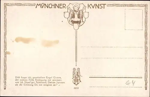 Künstler Ak Erlang, Fliegender Holländer, Sage