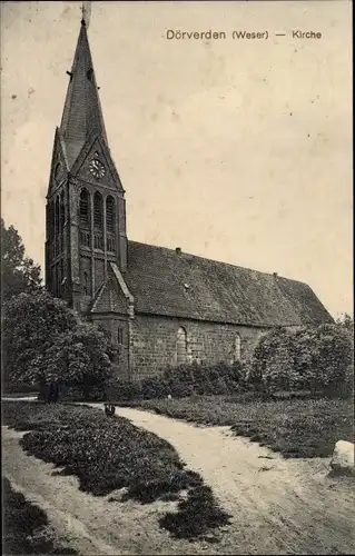 Ak Dörverden in Niedersachsen, Kirche