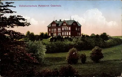 Ak Mohrkirch Osterholz in Schleswig Holstein, Volkshochschule