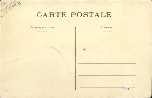 Ak Bernieres sur Mer Calvados, Chalet Balli