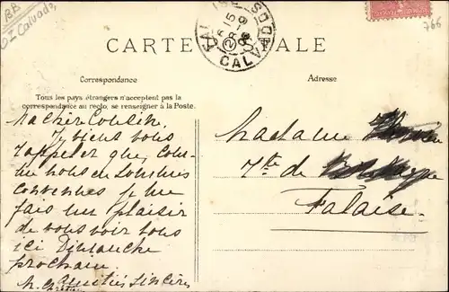 Ak Beuvilliers Calvados, Poterne de l'ancien Manoir Feodal