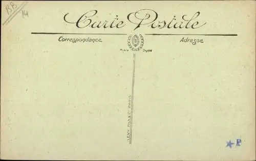 Ak Pont l Eveque Calvados, Maison sur la Touques