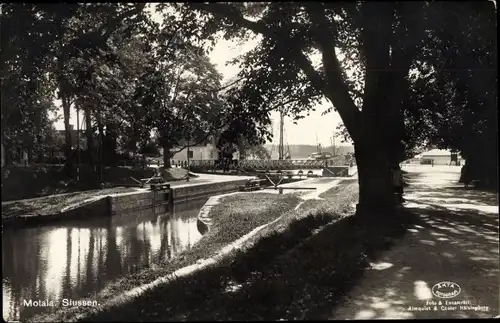 Ak Motala Schweden, Slussen