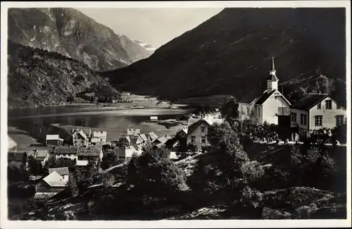 Ak Hellesylt Norwegen, Panorama