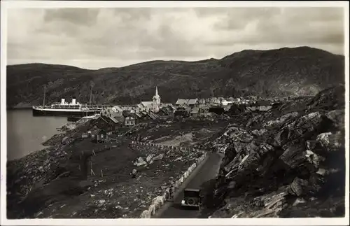 Ak Hammerfest Norwegen, Panorama