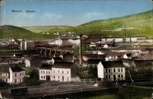 Ak Beroun Beraun Mittelböhmen, Zavodi, Panorama