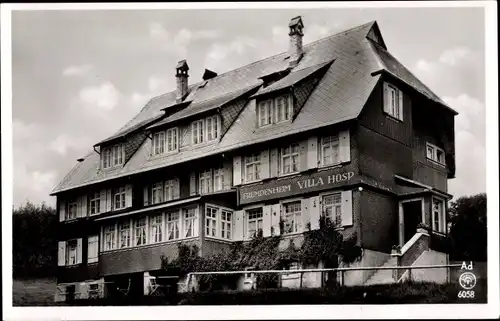 Ak Falkau Hochschwarzwald, Fremdenheim Villa Hosp