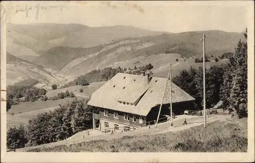 Ak Münstertal Freiburg im Breisgau, Erholungsheim Luginsland