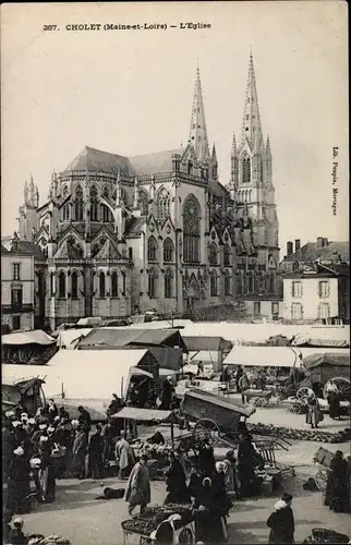 Ak Cholet Maine et Loire, L'Eglise