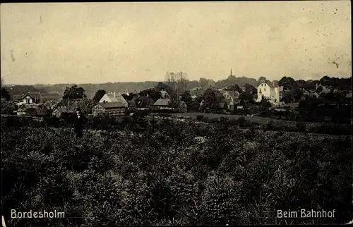 Ak Bordesholm in Holstein, Beim Bahnhof