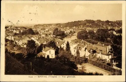 Ak Épinal Lothringen Vosges, Vue generale