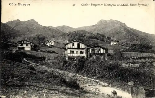Ak Sare Pyrenees Atlantiques, Chalets Basques et Montagnes