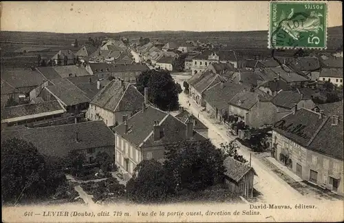 Ak Levier Doubs, Vue de la partie ouest