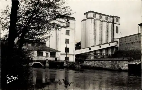 Ak Pontouvre Charente, Grands Moulins de Bourlion