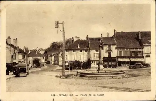 Ak Fayl Billot Haute Marne, Place de la Barre