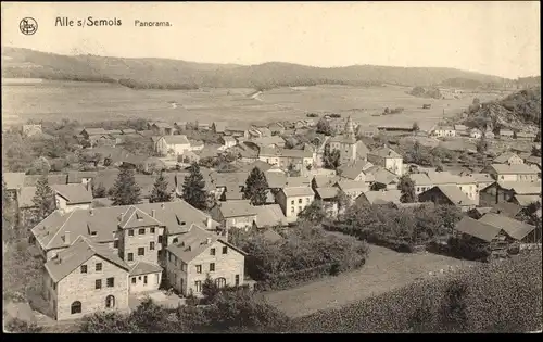 Ak Alle sur Semois Wallonien Namur, Panorama