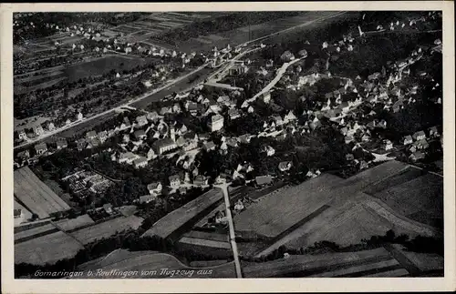 Ak Gomaringen Baden Württemberg, Blick auf den Ort, Fliegeraufnahme