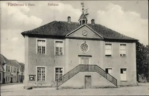 Ak Fürstenau Niedersachsen, Rathaus