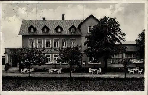 Ak Colditz in Sachsen,, Hotel Walschänke, Außenansicht