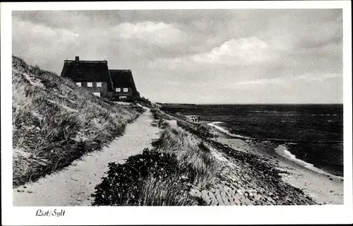 Ak List auf Sylt, Blick auf den Ort