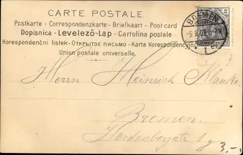 Ak Portrait einer Frau, Blumen in Haaren