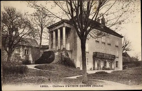 Ak Auxon Dessus Doubs, Le Chateau