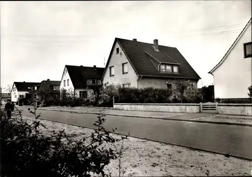 Ak Brockel in Niedersachsen, Straßenpartie, Siedlung