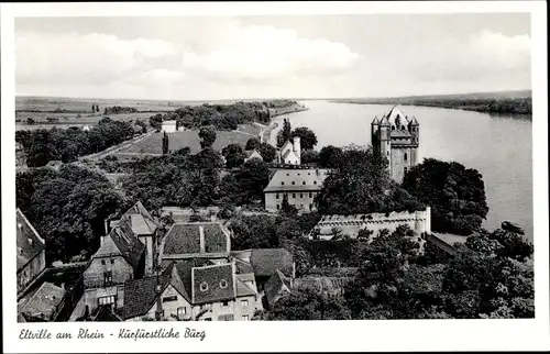 Ak Eltville am Rhein Hessen, Kurfürstliche Burg