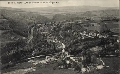 Ak Eppstein im Taunus, Blick vom Hotel Kaisertempel