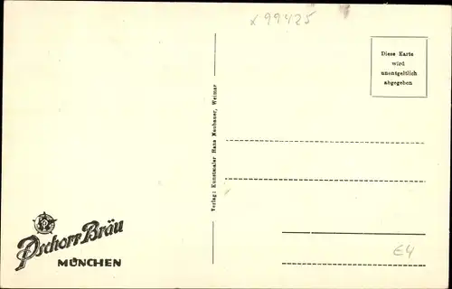 Ak Weimar in Thüringen, Gasthaus zum Weißen Schwan, Außenansicht