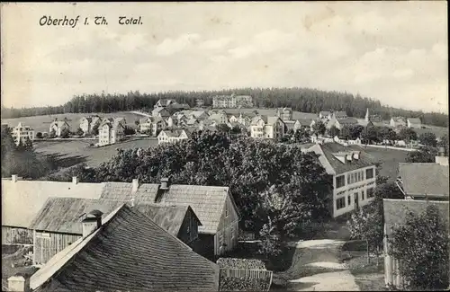 Ak Oberhof im Thüringer Wald, Totalansicht