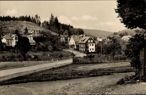 Ak Finsterbergen Friedrichroda im Thüringer Wald, Unterer Ortsteil