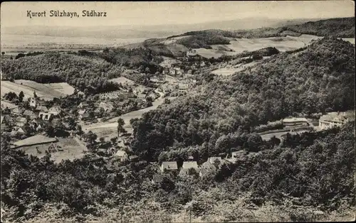 Ak Sülzhayn Ellrich Thüringen, Panorama