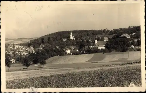 Ak Ortenburg Niederbayern, Blick auf den Ort