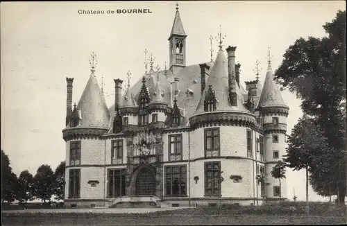 Ak Cubry Doubs, Chateau Bournel