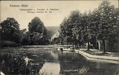 Ak Bad Oldesloe in Schleswig Holstein, Restauration und Pension Klinkener Mühle