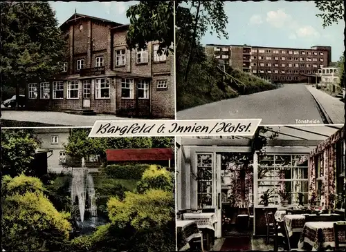 Ak Bargfeld Aukrug in Schleswig Holstein, Tönsheide, Gasthof Karl Heinz Hanssen