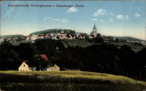 Ak Oerlinghausen im Kreis Lippe, Panorama