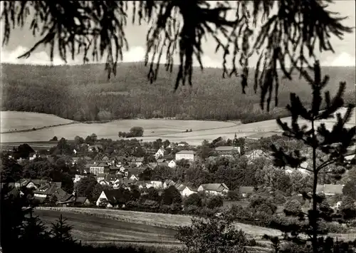 Ak Stadtlengsfeld in Thüringen, Durchblick zum Ort