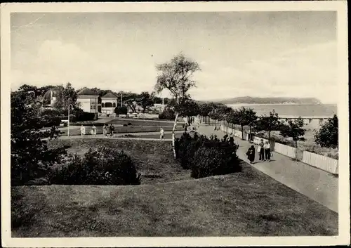 Ak Ostseebad Göhren auf Rügen, Strandpromenade
