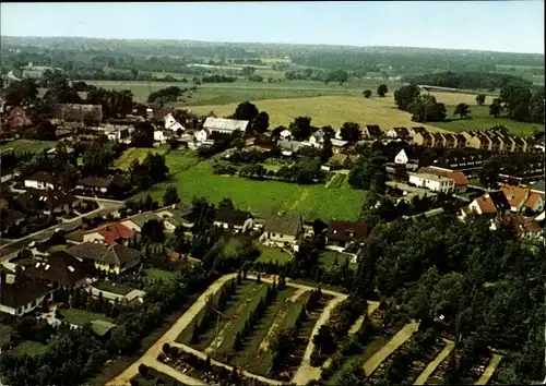 Ak Kummerfeld in Schleswig Holstein, Fliegeraufnahme vom Ort