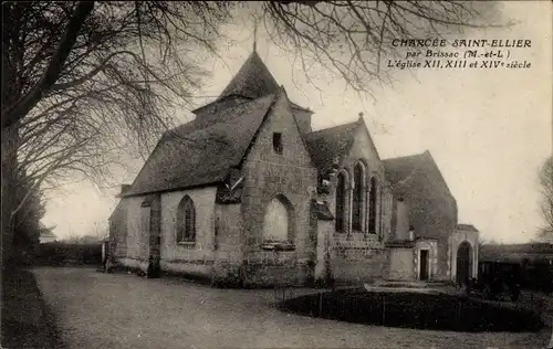 Ak Charcé Saint Ellier Maine et Loire, L'Eglise