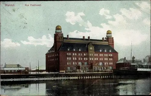 Ak Mölle Schweden, Nya Posthuset