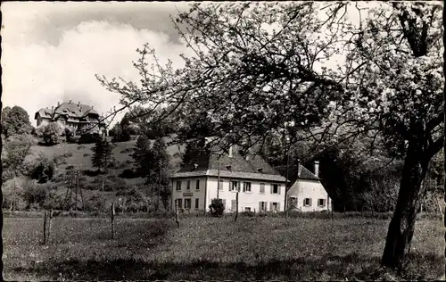 Ak Hérimoncourt Doubs, Maison de repos de la S.N.C.F. et Gendarmerie